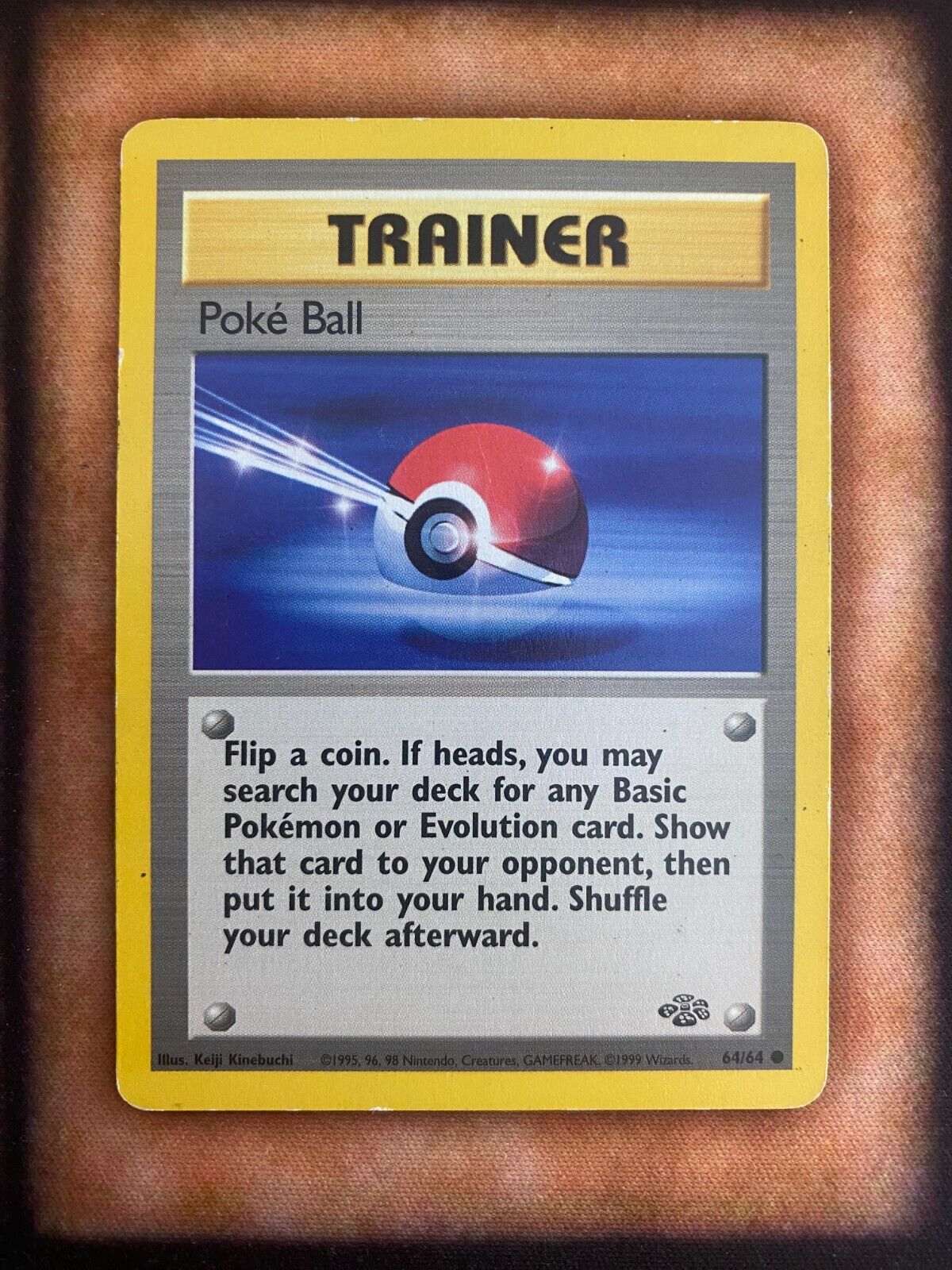 Pokemon Poke Ball 64/64 Jungle HP