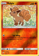Pokemon Vulpix 15/181 Team Up Reverse Holo NM