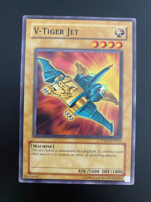 Yugioh V-Tiger Jet DR04-EN062 Unlimited Edition VLP