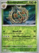 Pokemon Brambleghast 024/193 Paldea Evolved Reverse Holo NM