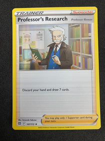 Pokemon Professor's Research 147/172 Brilliant Stars Holo NM