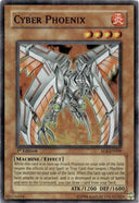 Yugioh Cyber Phoenix EOJ-EN009 Super Rare 1st Edition DAMAGED