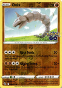 Pokemon Onix 036/078 Pokemon Go Reverse Holo NM