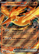 Pokemon Team Rocket's Moltres Ex 031/182 Destined Rivals Full Art Holo NM