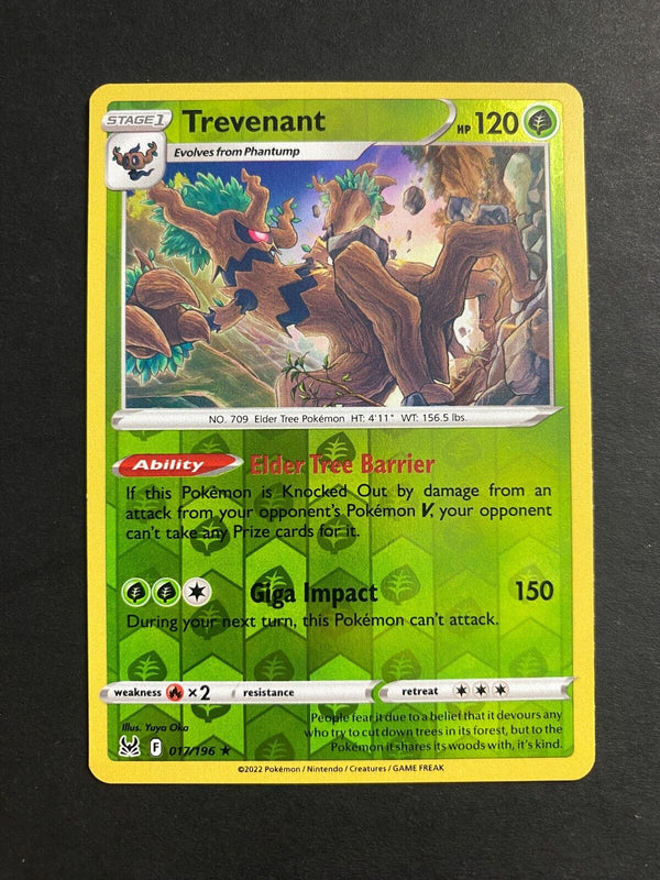 Pokemon Trevenant 017/196 Lost Origin Reverse Holo NM