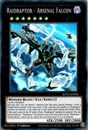 Yugioh Raidraptor - Arsenal Falcon ROTD-EN094 Super Rare 1st Edition LP
