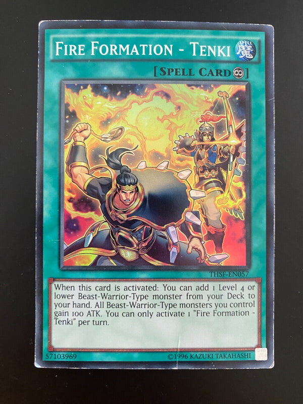 Yugioh Fire Formation - Tenki THSF-EN057 1st Edition MP