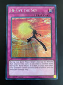 Yugioh Hi-Five the Sky WSUP-EN030 Secret Rare 1st Edition VLP