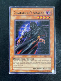 Yugioh Gravekeeper's Assailant PGD-067 Common Unlimited Edition HP