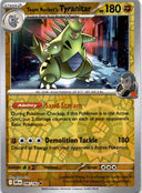 Pokemon Team Rocket's Tyranitar 096/182 Destined Rivals Reverse Holo NM