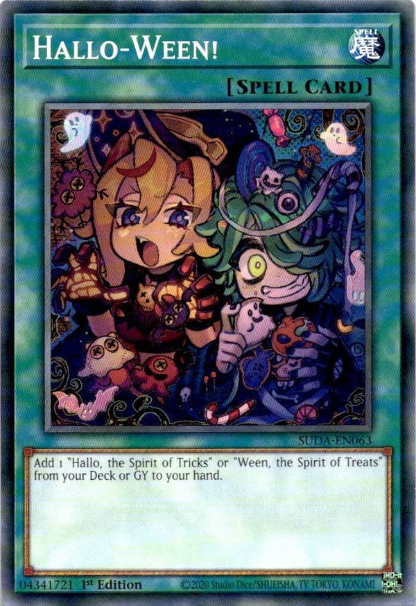 Yugioh Hallo-Ween! SUDA-EN063 Common 1st Edition NM