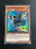 Yugioh Grandtusk Dragon POT-EN033 Super Rare 1st Edition LP