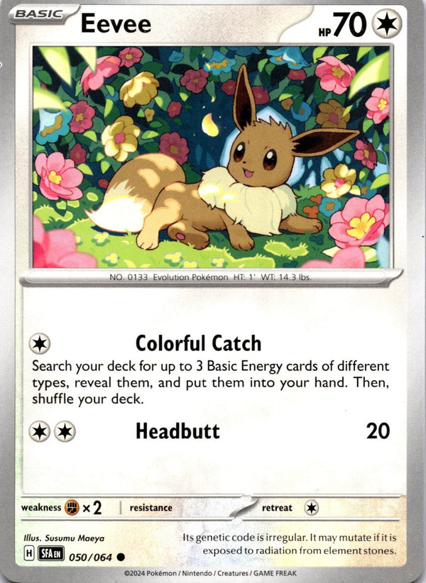 Pokemon Eevee 050/064 Shrouded Fable Non Holo NM