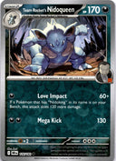 Pokemon Team Rocket's Nidoqueen 116/182 Destined Rivals Reverse Holo NM