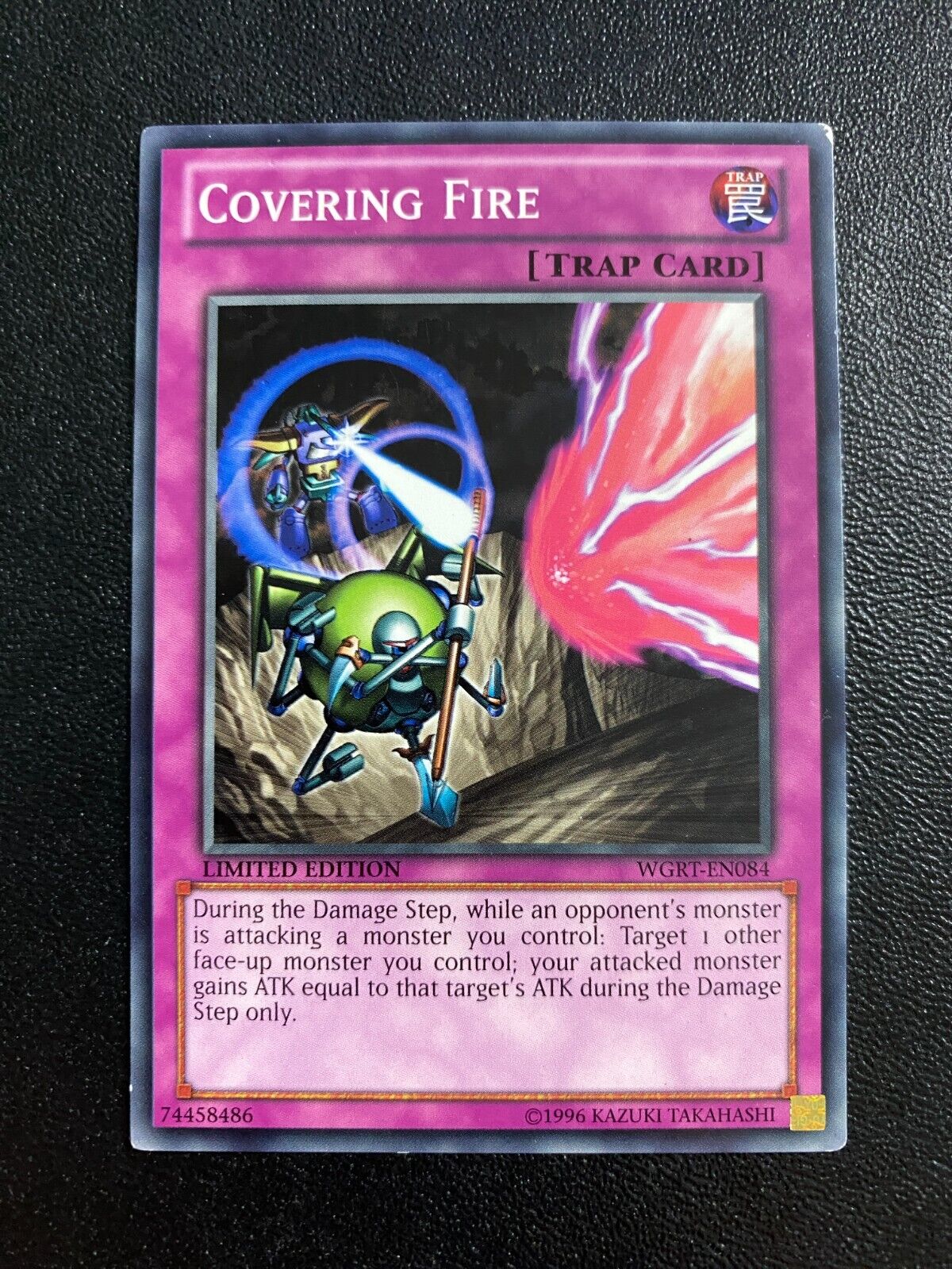 Yugioh Covering Fire WGRT-EN084 Common Limited Edition MP