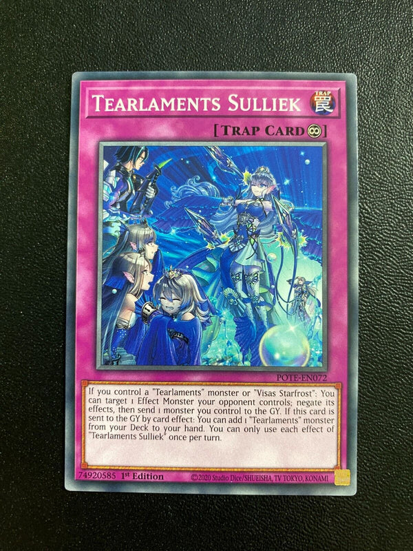 Yugioh Tearlaments Sulliek POTE-EN072 Common 1st Edition NM