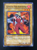 Yugioh Elemental Hero Burstinatrix DP1-EN002 Common Unlimited Edition MP/LP