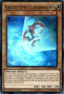 Yugioh Galaxy-Eyes Cloudragon WSUP-EN009 Super Rare 1st Edition MP (CREASE)