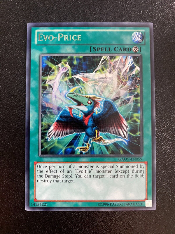 Yugioh Evo-Price GAOV-EN059 Rare Unlimited Edition NM