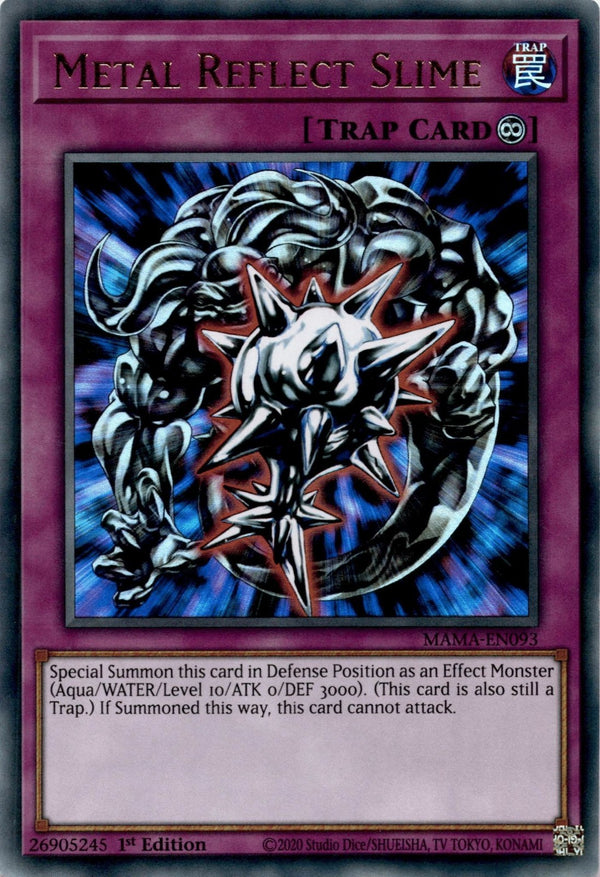 Yugioh Metal Reflect Slime MAMA-EN093 Ultra Rare 1st Edition NM