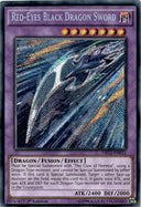 Yugioh Red-Eyes Black Dragon Sword DRL2-EN012 Secret Rare 1st Edition VLP/NM