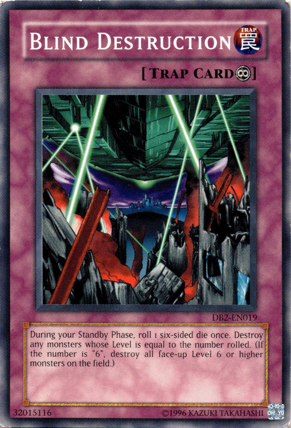 Yugioh Blind Destruction DB2-EN019 Common Unlimited Edition HP
