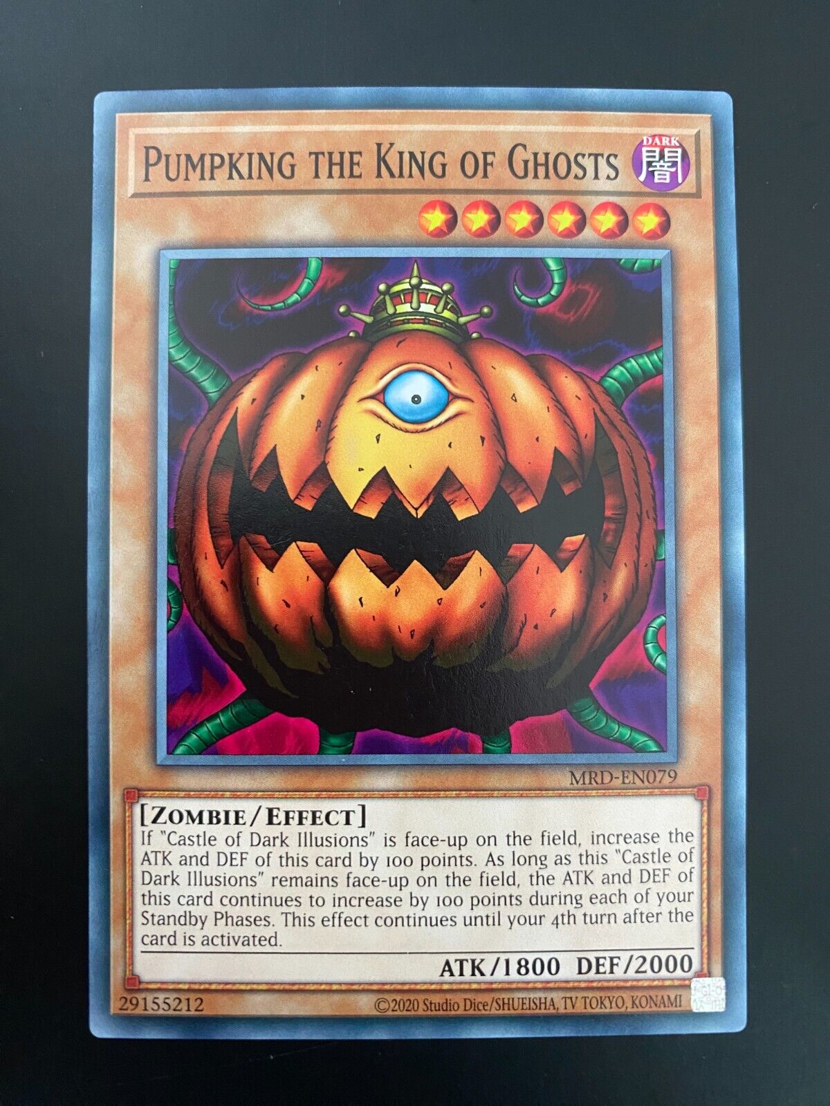 Yugioh Pumpking the King of Ghosts MRD-EN079 Common Unlimited Edition NM/MINT