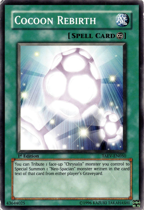 Yugioh Cocoon Rebirth TAEV-EN050 Common 1st Edition HP