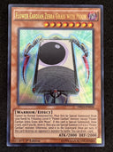 Yugioh Flower Cardian Zebra Grass with Moon DRL3-EN036 1st Edition Ultra Rare NM