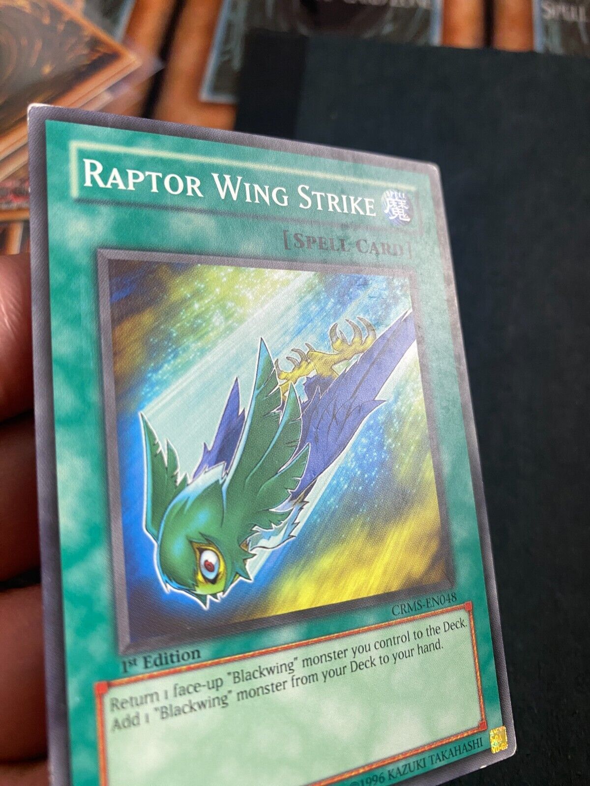 Yugioh Raptor Wing Strike CRMS-EN048 Common 1st Edition HP