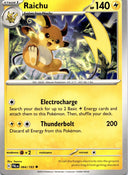 Pokemon Raichu 064/193 Paldea Evolved Non Holo NM
