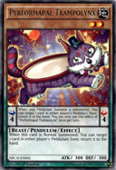 Yugioh Performapal Trampolynx NECH-EN002 Rare 1st Edition LP