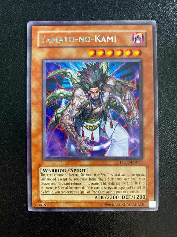 Yugioh Yamato-no-Kami TDGS-EN035 Rare Unlimited Edition NM