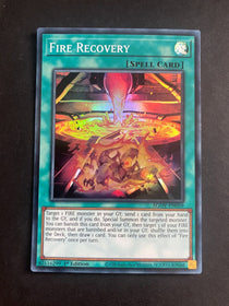 Yugioh Fire Recovery AGOV-EN059 Super Rare 1st Edition LP