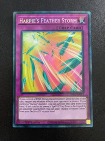 Yugioh Harpie's Feather Storm RA01-EN073 Prismatic Collector’s Rare 1st Ed NM