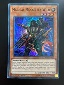 Yugioh Magical Musketeer Wild SPWA-EN021 Super Rare 1st Edition NM/MINT