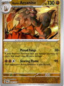 Pokemon Hisuian Arcanine 100/167 Twilight Masquerade Reverse Holo NM