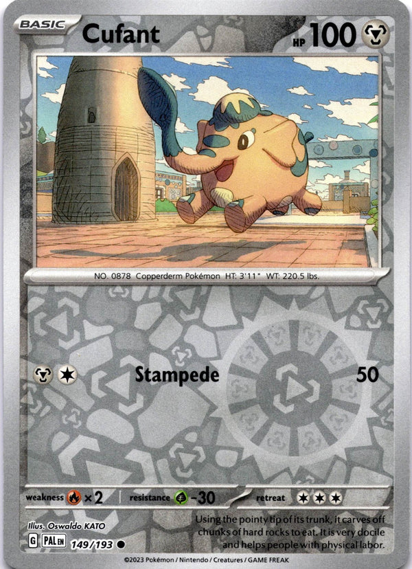 Pokemon Cufant 149/193 Paldea Evolved Reverse Holo NM