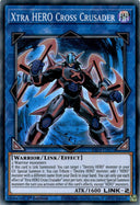 Yugioh Xtra HERO Cross Crusader RA04-EN076 Super Rare 1st Edition NM