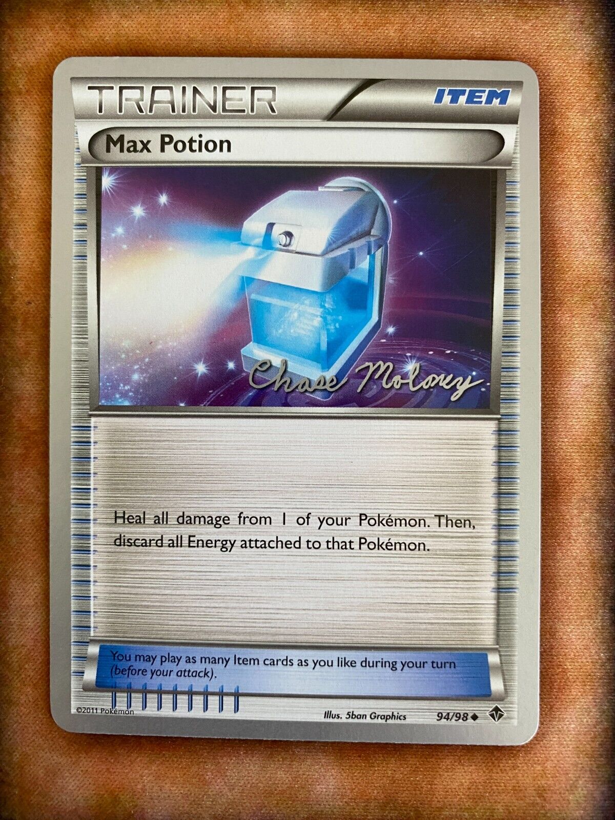 Pokemon Max Potion 94/98 World Championships 2012 NM