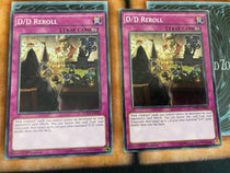 Yugioh D/D Reroll SDPD-EN032 (2 Cards) Common 1st Edition MP/LP