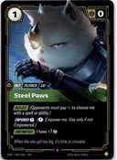 Riftbound Steel Paws 043/166 Vendetta Rare NM