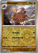 Pokemon Piloswine 078/159 Journey Together Reverse Holo NM
