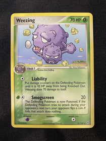 Pokemon Weezing 51/107 Uncommon Ex Deoxys NM-Mint