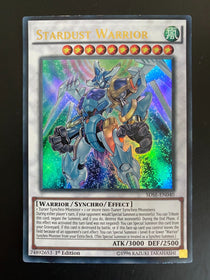 Yugioh Stardust Warrior SDSE-EN040 Ultra Rare 1st Edition MP/LP