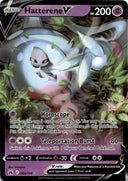 Pokemon Hatterene V 065/159 Crown Zenith Full Art Holo NM