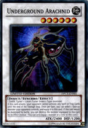 Yugioh Underground Arachnid DPC5-EN001 Super Rare Limited Edition LP