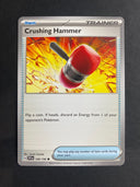 Pokemon Crushing Hammer 168/198 Scarlet Violet Base Non Holo NM