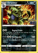 Pokemon Tyranitar 043/078 Pokemon Go Reverse Holo NM