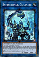 Yugioh Infinitrack Goliath INCH-EN010 Super Rare 1st Edition VLP/NM